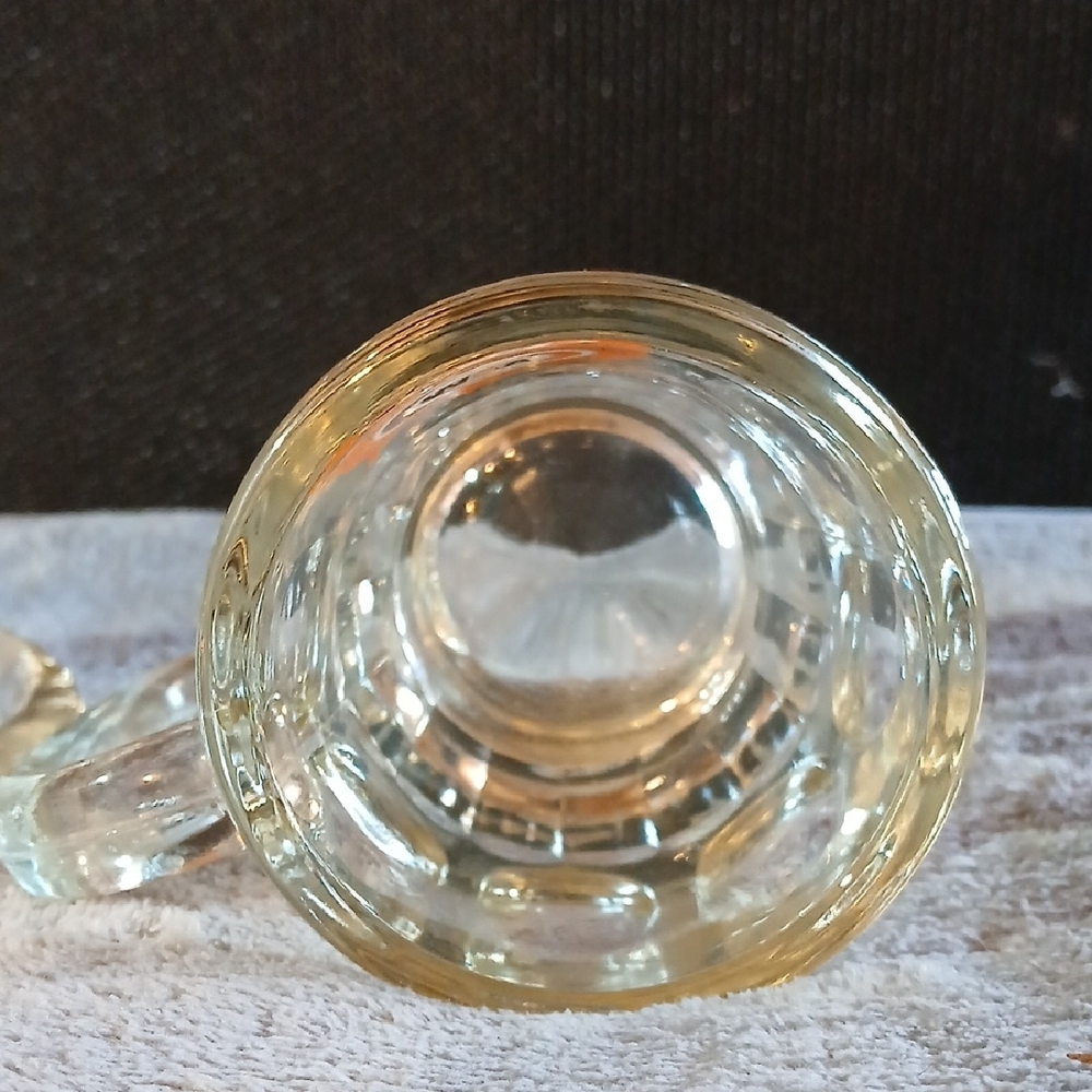 Vintage A & W Root Beer Clear Glass Mugs - Set of 2 - Picture 6 of 8